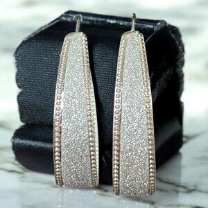 Silver colour Shimmer earrings